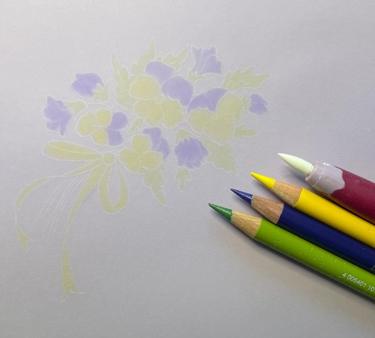 Clarity Matters Blog Tutorial: How To Paint with Pens & Pencils